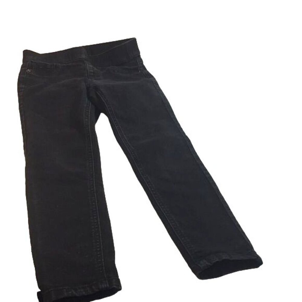 Justice Girls Jean Leggings Pull-on Black Size 6